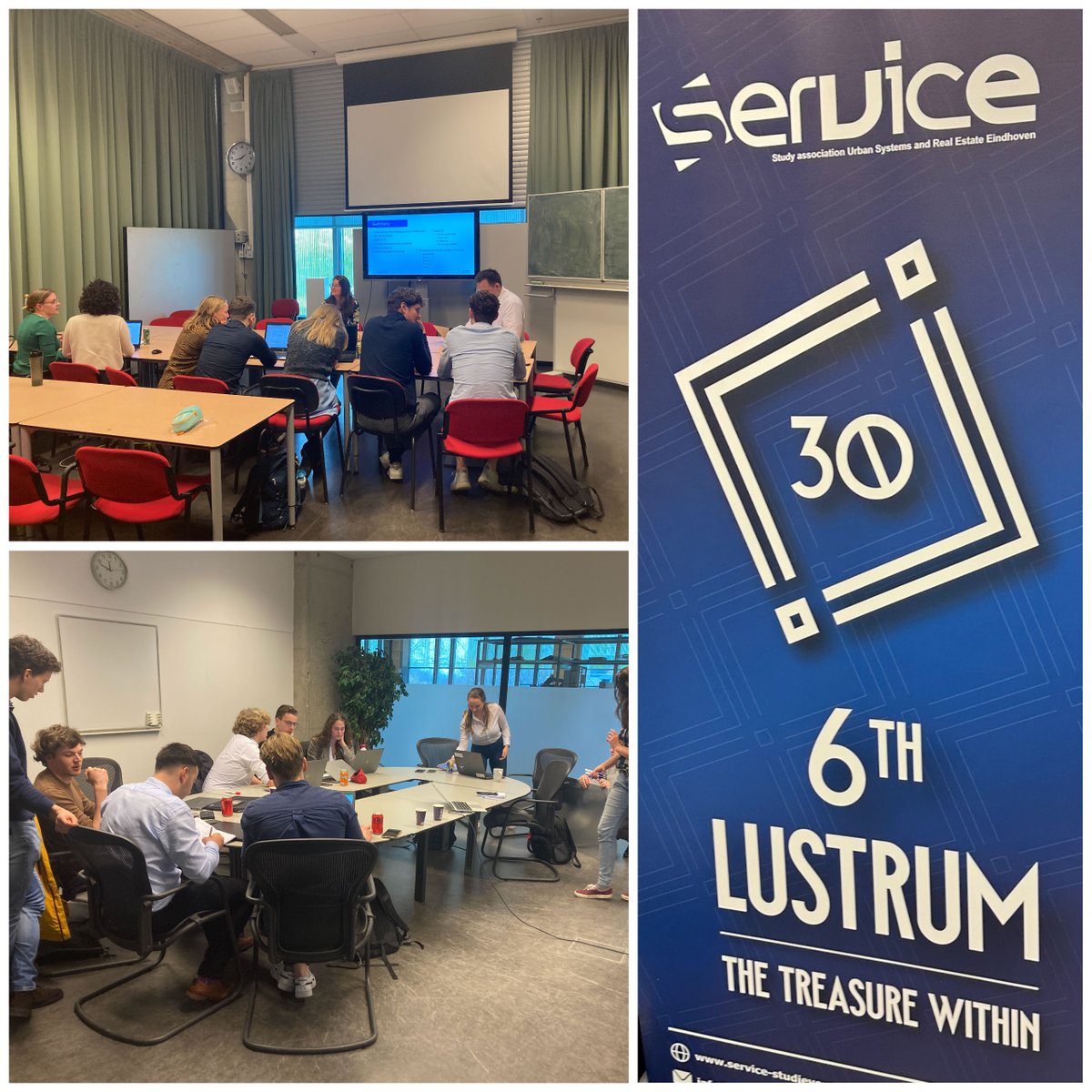 Wat is bouwmanagement? En welke aanpak past hierbij? Zomaar een aantal vragen waar de studenten van de studievereniging Service van de TU/e mee aan de slag gingen.

Stevens Van Dijck is betrokken als lustrumpartner voor Service. Mooi om studenten kennis te laten maken met het vak