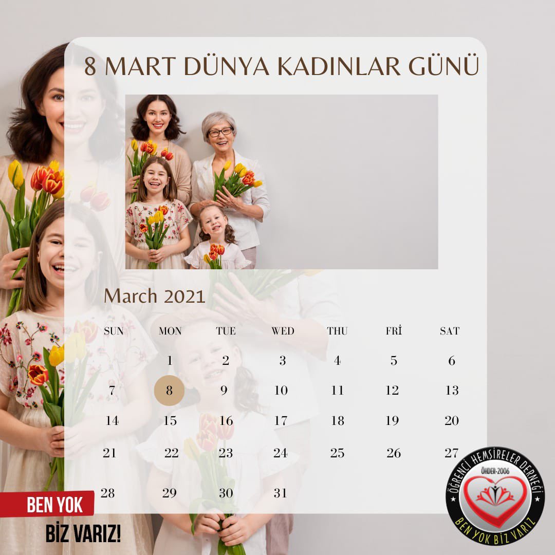 ohdernevu's tweet photo. Dünya Kadınlar Günü, Birleşmiş Milletler tarafından bu şekilde tanımlanmış olarak her yıl 8 Mart'ta kutlanan uluslararası bir gündür. İnsan hakları temelinde kadınların siyasi ve sosyal bilincinin geliştirilmesine, ekonomik, siyasi ve sosyal başarıların kutlanmasına ayrılmaktadır https://t.co/nADlLuQ7Ke