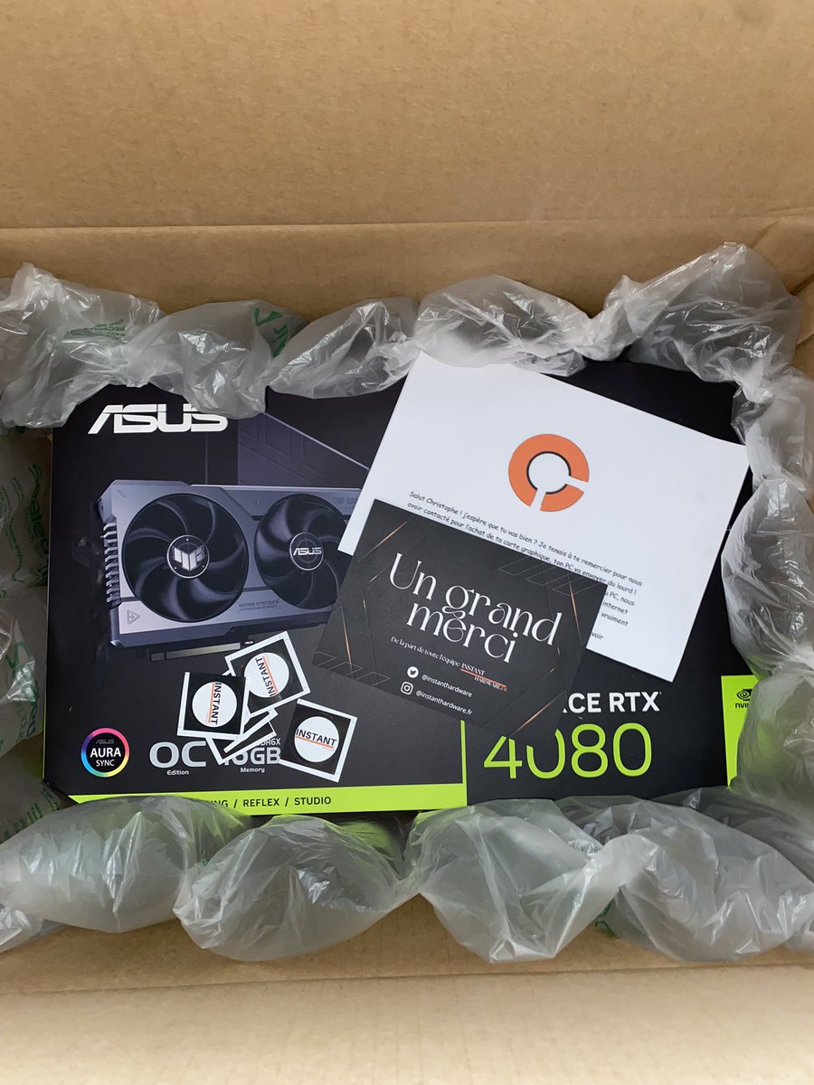 Instanthardware's tweet image. Ta bête arrive 🔥 @TechandShoot