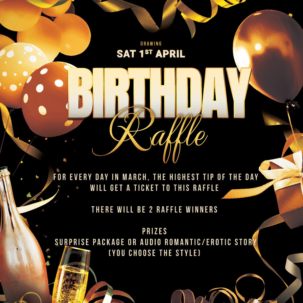 RocknRose on Twitter: "🎉 It is BIRTHDAY time! 🎉 And I am having a Bday