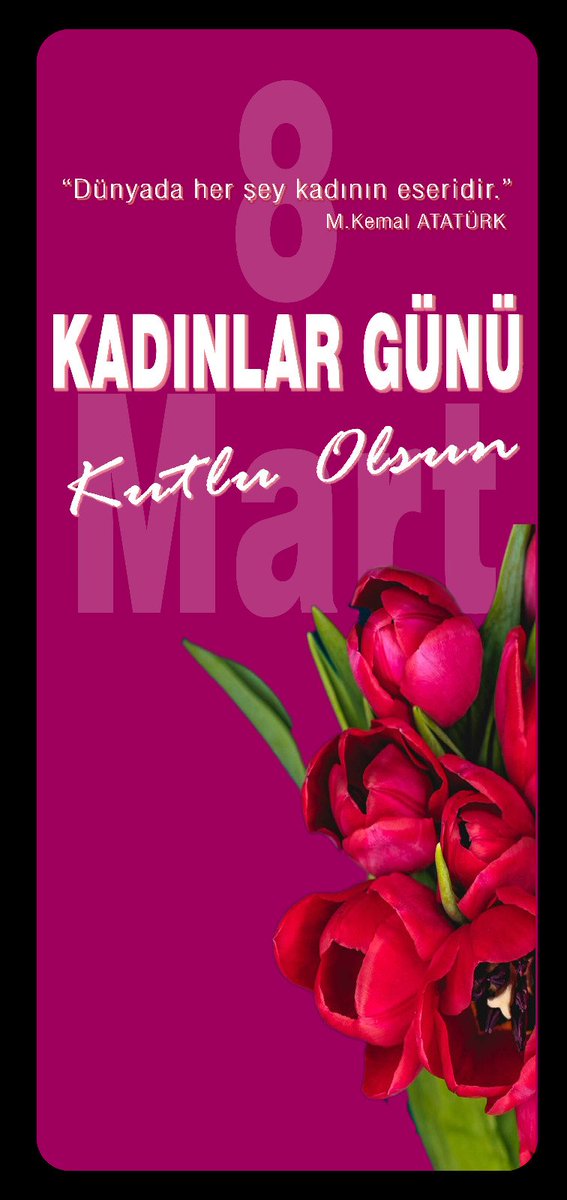 ak_imat's tweet photo. Tüm kadınların Dünya Kadınlar Günü kutlu olsun... https://t.co/q8OGVwxZi1