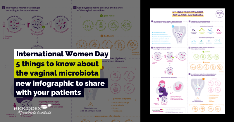 Microbiota_Inst's tweet photo. 🗓 Today we celebrate #InternationalWomenDay! 👩
#HCPs, on this occasion, download our #infographic "5 things to know about the #VaginalMicrobiota" to explain to your patients its role and how to take care of it!
#UsefulMaterial to download here👇
#WomensHealth