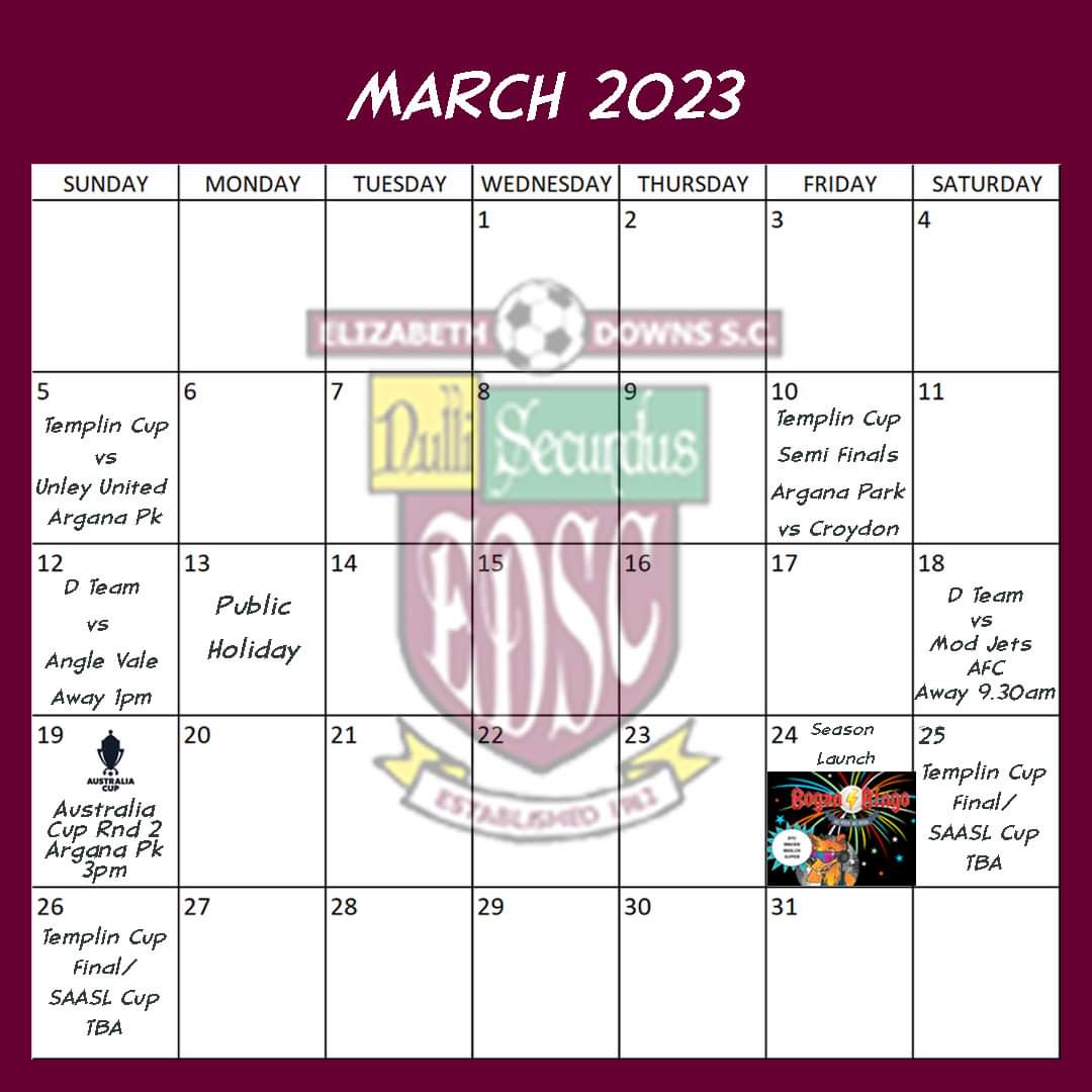ElizDownsSC's tweet photo. Fill in your diaries folks. #season2023edsc https://t.co/on5kOTmbXW