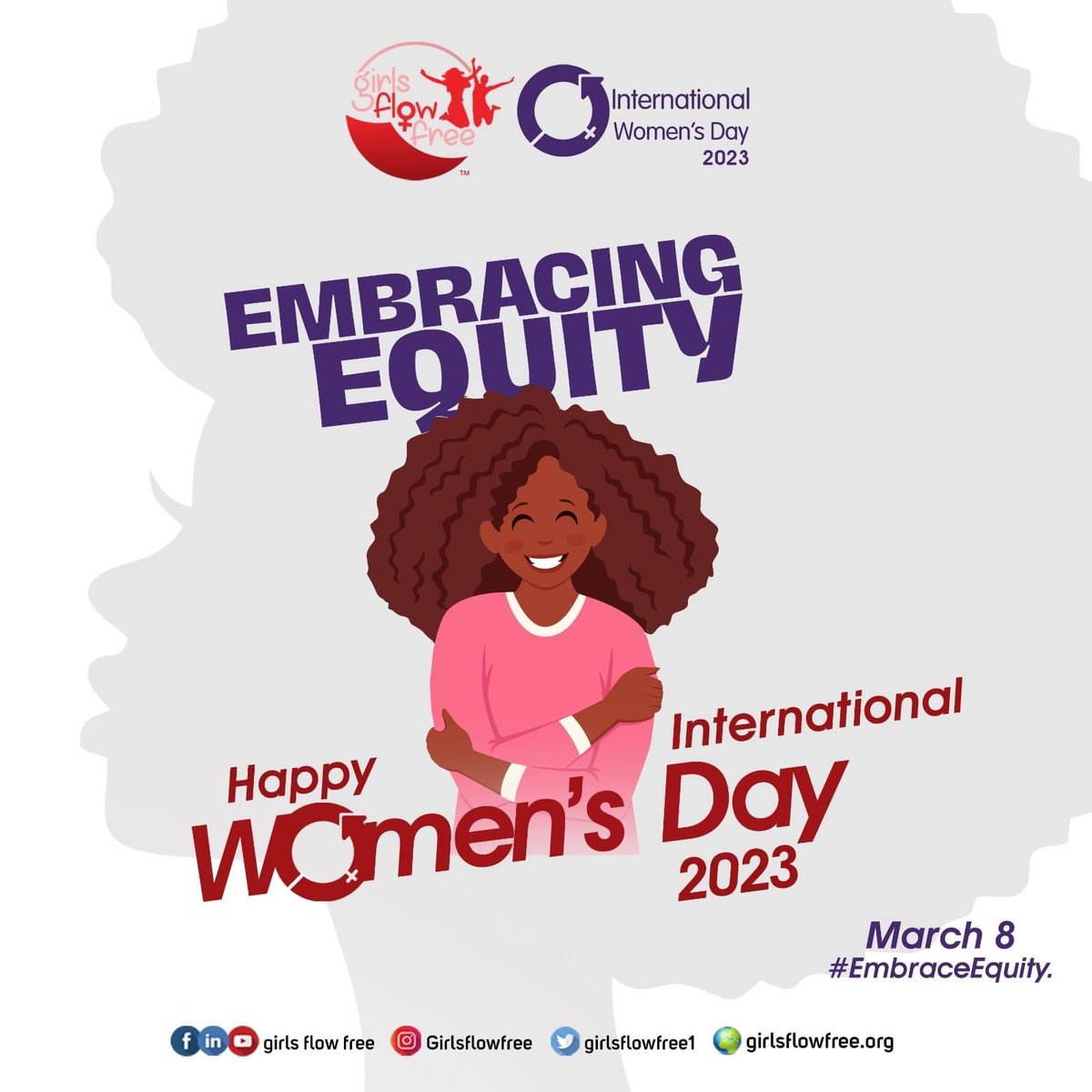 GirlsFlowFree1's tweet photo. On #InternationalWomenDay we celebrate all the amazing women working towards  making  menstrual resources available for girls.
#EndPeriodPoverty
#GirlsFlowFree https://t.co/YT4fLzv7A7
