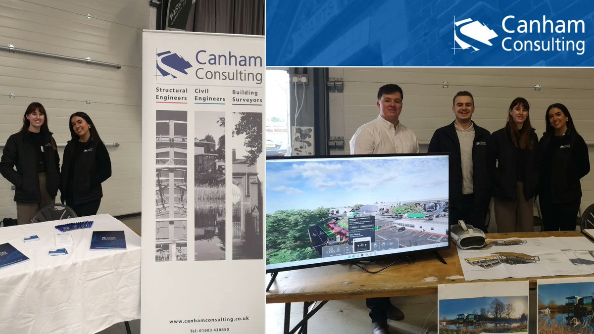 We are set up and ready to go at <a href="/norfolkskills/">Norfolk and Suffolk Skills and Careers Festival</a> Careers Festival!
We are hugely committed to inspiring the next generation, and we are looking forward to spending the next few days discussing our profession and the various career paths that it can offer.