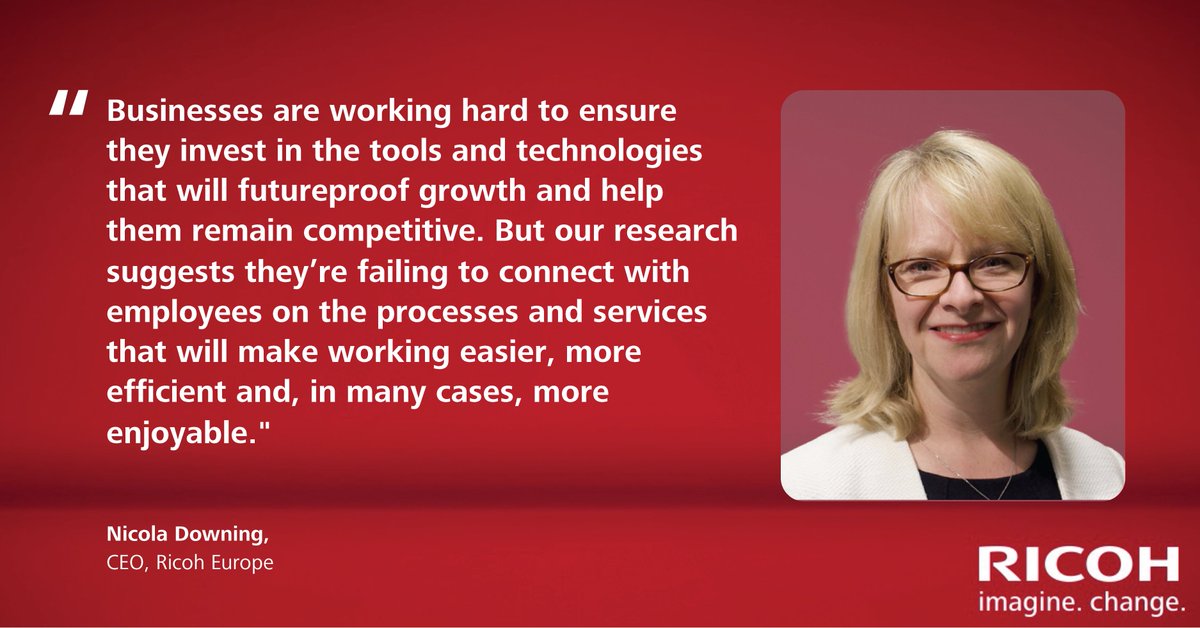 Businesses which don't respond to employee pain points are holding their workers back.

Decision makers can maximise employee potential by providing the right technology and tools.

Get all the details here: oal.lu/eBbqb

#LeadingChangeAtWork