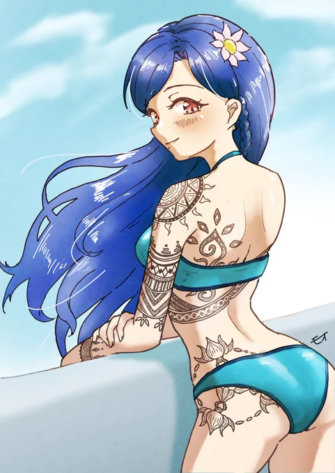 最近のカロリーが低いなのでほぼ昔の絵#今までで作画カロリーMAXの作品上げようぜ 