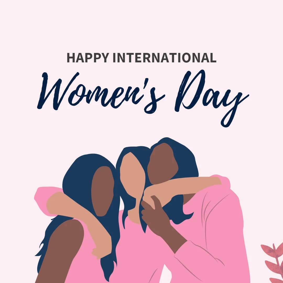 Happy International Women's Day! We're celebrating the hardworking and inspiring women who push us forward! 👭