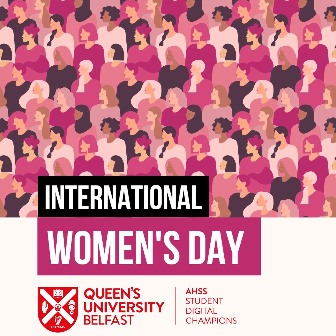 March 8th 2023 marks International Women's Day! The Student Digital Champions want to thank the women of QUB and beyond for all that they do - with particular thanks to our wonderful Digital Learning Developers Kirsty and Laura!