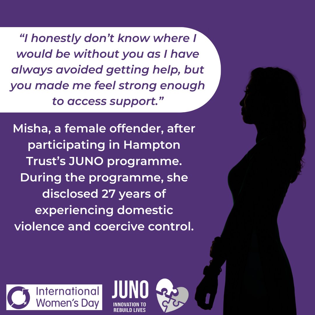 TheHamptonTrust's tweet image. The theme for #IWD2023 is #EmbracingEquity. Equality and equity may sound similar, but they can lead to very different outcomes. Our CEO Chantal Hughes explains why equity in the criminal justice sector is so important and how our #JUNO programme fits in. hamptontrust.org.uk/why-equity-in-…