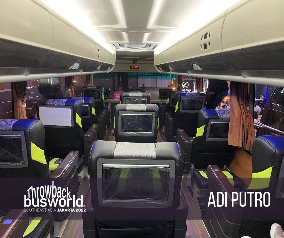 busworld's tweet photo. Adi Putro was one of the stars at the past Busworld Southeast Asia 2022 exhibition in Jakarta. The Jetbus SDD, HDD and SHD coaches were displayed alongside the Jetbus Transit bus.
#busworld #BusworldSoutheastAsia #AdiPutro #Jetbus #coach #mobility #publictransport https://t.co/qR62RobdnN
