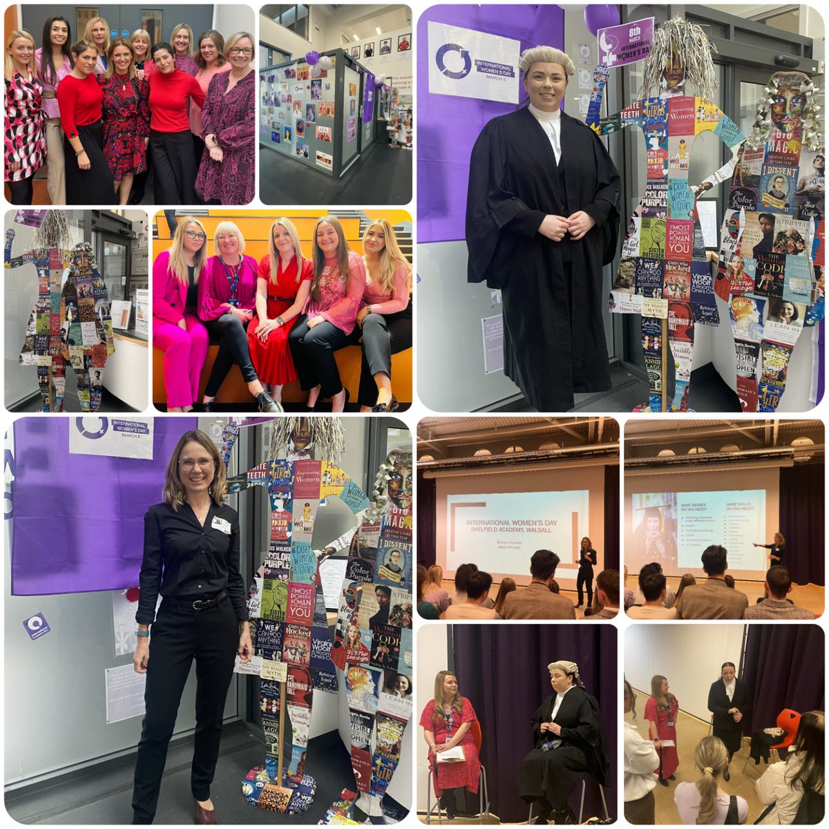 ShelfieldCA's tweet photo. The academy celebrated #InternationalWomensDay #IWD_2023 last week with a series of inspirational talks and workshops from inspirational women @CaseloadofLaw @CatSmit65356548 @CannockHC @ITVChannelTV https://t.co/Lq8aYCceFc