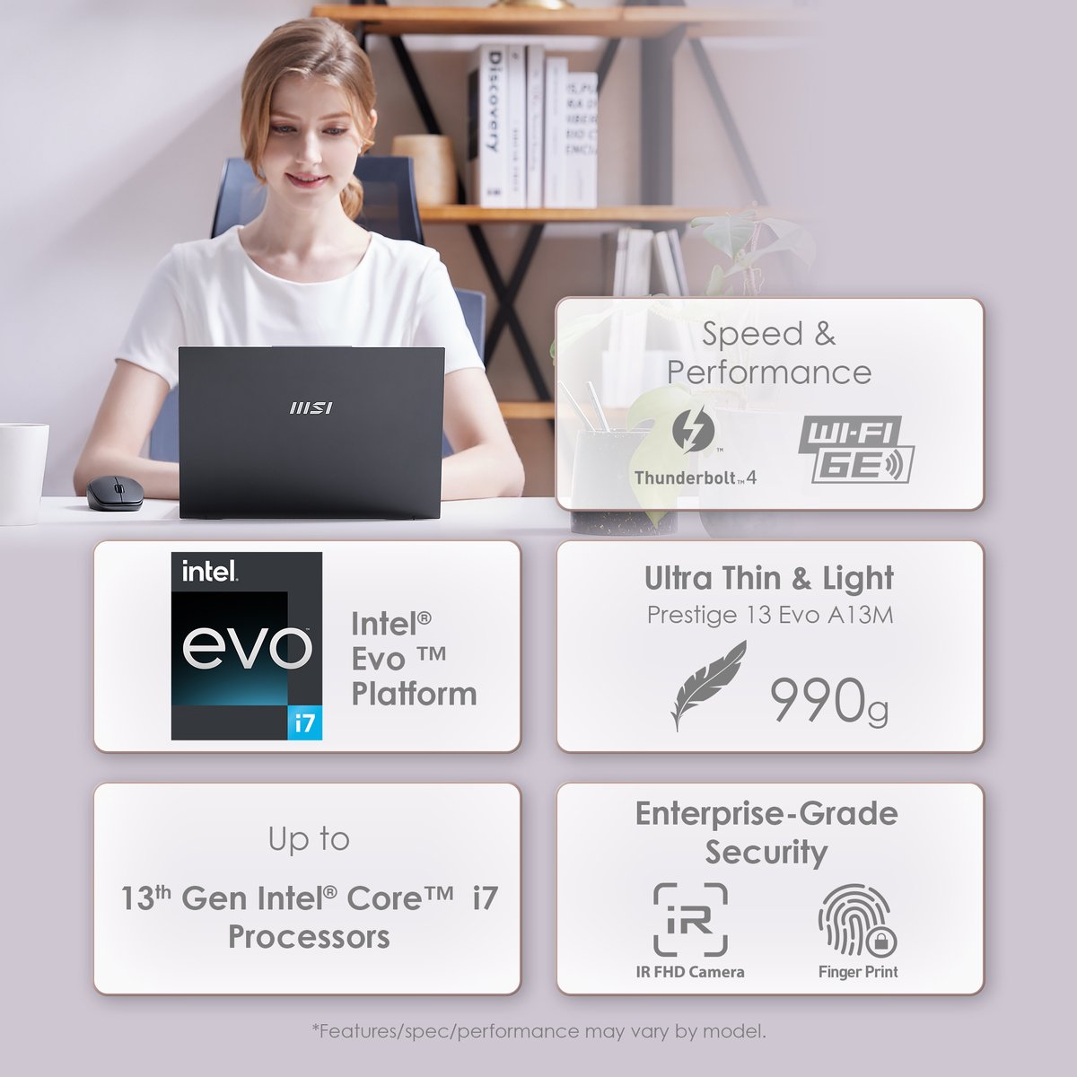 MSINotebookUK's tweet photo. For the ultimate all-rounder laptop, look no further than the #Prestige Series 🌎 A #laptop ideal for tackling everyday tasks and business ventures!
⚡Speedy Performance
⚡Thin &amp; Light
⚡Enterprise-Grade Security
Swipe to see all the features, and tell us what you like the most! https://t.co/YstbD4X25t