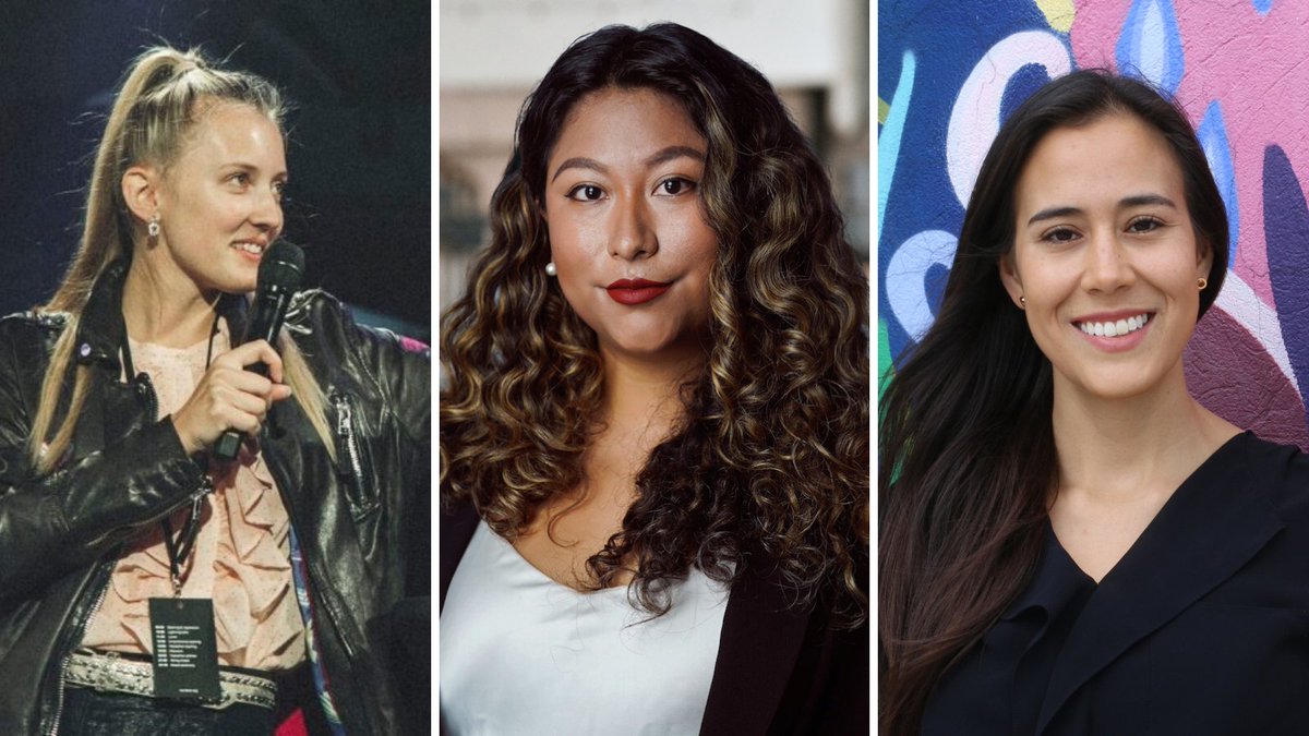 Monika, Alejandra and Manuelita are helping to lead the way in entrepreneurship and technology in the digital age. 👏 Hear these CEOs and founders share how their IB education has empowered them to be entrepreneurial leaders. #InternationalWomensDay bit.ly/3F4ZMlH