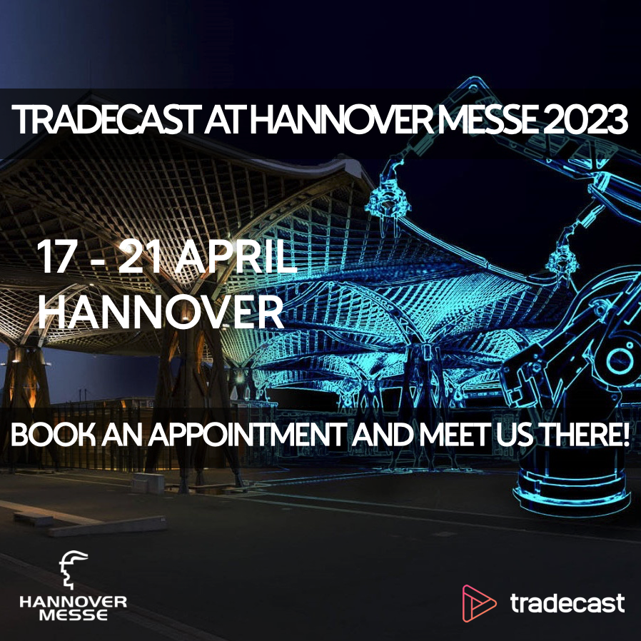 🇩🇪 Tradecast is a proud participant in the Dutch trade mission to <a href="/hannover_messe/">HANNOVER MESSE</a> next month! From April 17 to 21 you can find us at the NL Innovation Square in Hall 17.

👋 Book a meeting with our team: 

calendly.com/tradecast/trad…