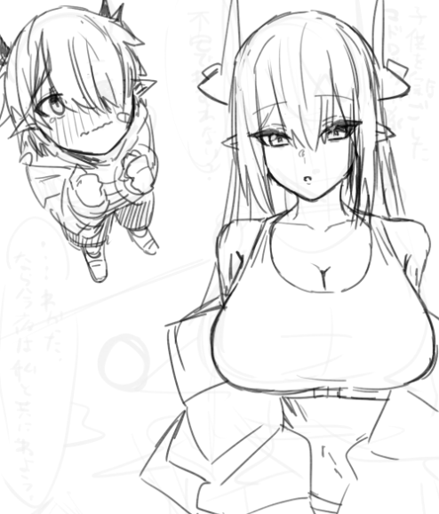 次のFANBOXはマドロック小隊で保護した子供に…というお話の予定ですショタサルカズくんのデザインで悩み中…目元は完全に隠したほうがいいかしら 