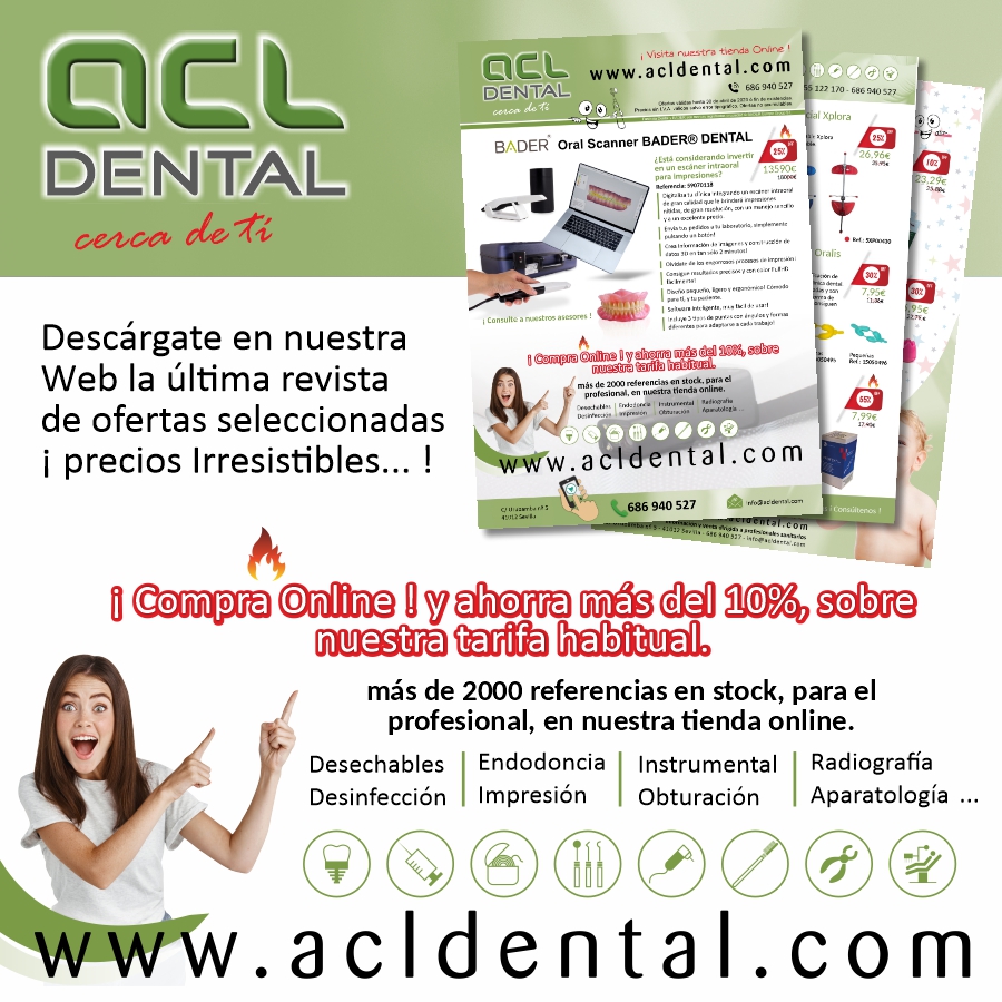 Acldental's tweet photo. Nueva selección de artículos 👀2003 de ACL Dental. 
Descargar el nuevo folleto de ofertas : https://t.co/pNEqsQfvkG...
! 👉 Sus compras online al mejor precio 👈 ¡
#depositodental #acldental #clinicasdentales #odontologia #novedadesacldental #endodoncia #ofertas https://t.co/PlPpfnZRn8