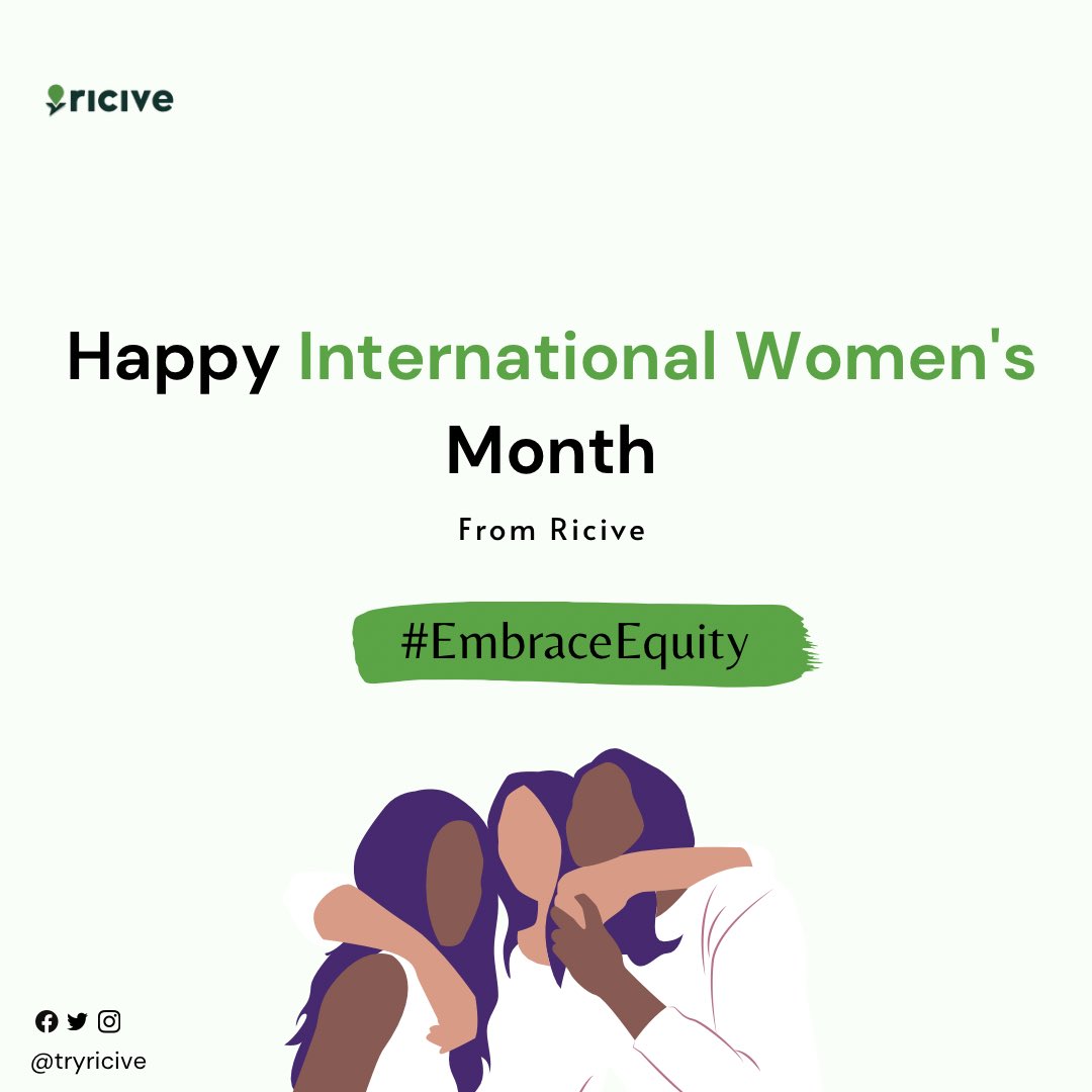 NabbyOfRicive's tweet photo. Today and every day, we celebrate the strength, resilience, and accomplishments of women around the world.
Happy International Women's Day from all of us at #Ricive!
Let's continue to strive for equality and empower women to achieve their dreams.
#InternationalWomensDay https://t.co/6EZnf4dIg4