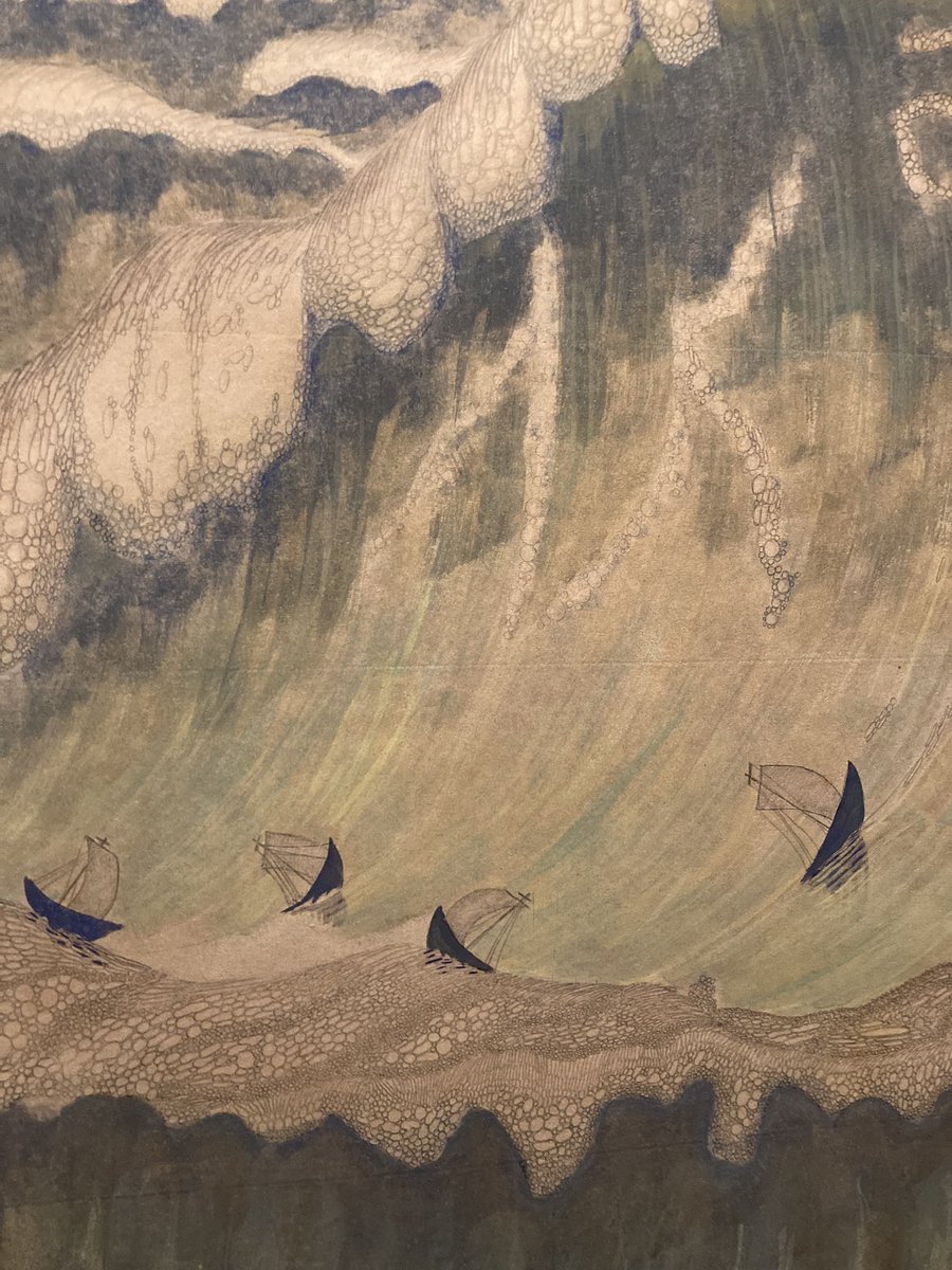 njamitchell's tweet photo. Čiurlionis @ dulwich picture gallery https://t.co/Ar6gp9iVGA