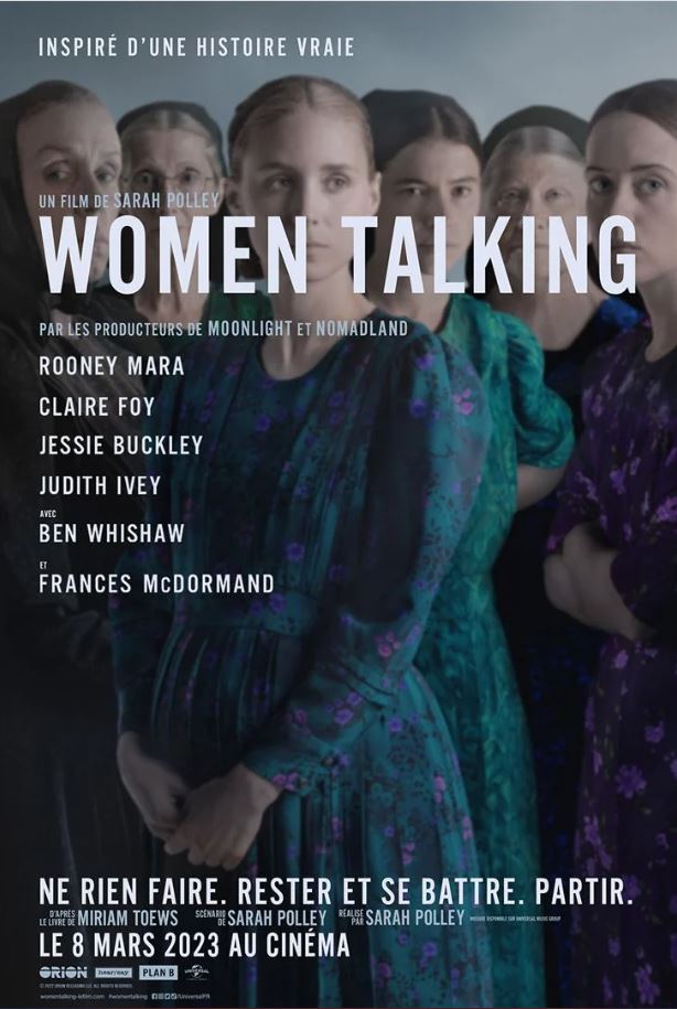 Collectif5050's tweet photo. Aujourd’hui, 6 réalisatrices au cinéma🎬 (1/2)

∎ #SarahPolley avec WOMEN TALKING
∎ #AngelaSchanelec avec MUSIC
∎ #AliRay avec MARY CASSATT : PEINDRE LA FEMME MODERNE https://t.co/jhPqJPiI98