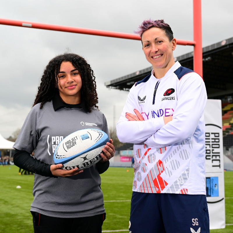 premrugby's tweet photo. Everyone is welcome. Everyone is included. Everyone belongs. 

This International Women’s Day, we are embracing equity with Project Rugby and @gallagheruk ⤵️

#IAmARugbyPlayer #IWD2023 #EmbraceEquity