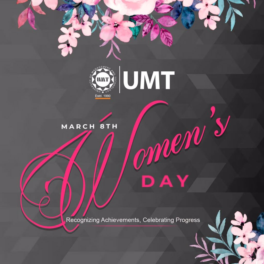 umtsktofficial's tweet photo. Today is the day for women who inspire us, support us and make the world a better place. Happy Women's Day!  

#myUMT #WomensDay https://t.co/Z73uwaMTvc