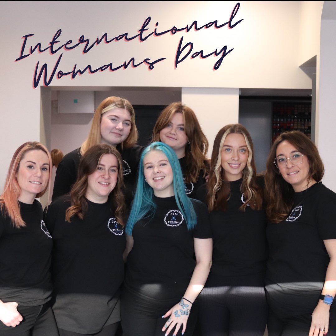 Shout out to our amazing team on #internationalwomensday 

#team #cardiff #cardiffhairsalon #cantoncardiff #teamcats #womensupportingwomen #womenempowerment #salonowners #womeninbusiness #womeninbeauty #womeninspiringwomen