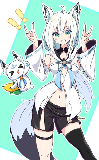 コンコン  #絵フブキ