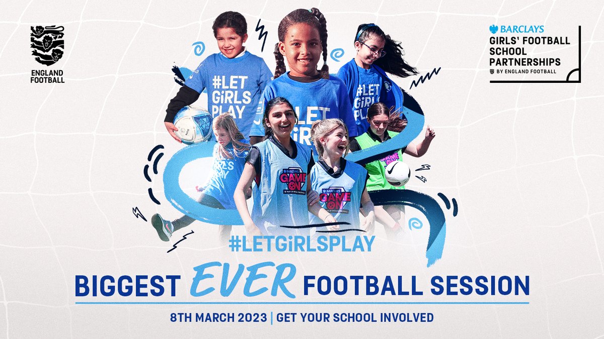 We're celebrating #IWD2023 by joining the Biggest EVER Football Session!
Girls from @ComberbachNPS <a href="/WinningtonPPS/">Winnington Park PS</a> &amp; <a href="/GrangeMissM/">Miss May</a> have created challenges for everyone to try!
Share your #GirlsFootballinSchools activities with us 🙌
<a href="/YouthSportTrust/">Youth Sport Trust</a>
<a href="/EnglandFootball/">England Football</a>
<a href="/BarclaysFooty/">Barclays Football</a>