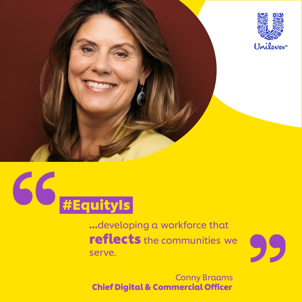 At @Unilever, we are on a journey to create a more equitable and inclusive culture. Hear from five exceptional leaders that are driving growth and change across our business: unilever.com/news/news-sear…
 
#EquityIs #UniquelyUnilever