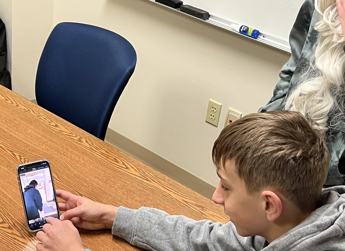 mwoods67037's tweet photo. 7th graders are creating different style filming projects as they retell events from Kansas History. It’s impressive to see all the different ideas and ways they are presenting their research…#PBL #BPMS #HGSS #RM117 #Dragons https://t.co/025GsFMSkl