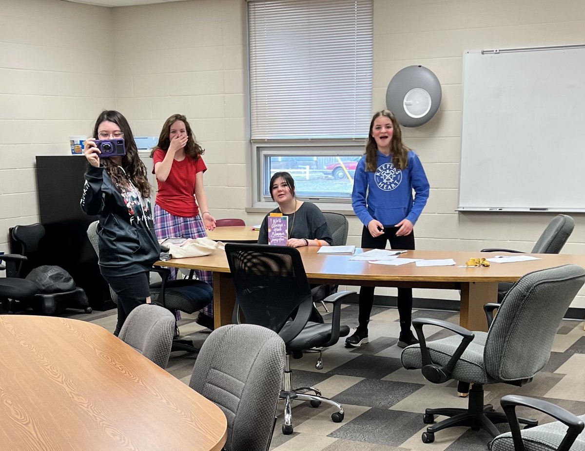 mwoods67037's tweet photo. 7th graders are creating different style filming projects as they retell events from Kansas History. It’s impressive to see all the different ideas and ways they are presenting their research…#PBL #BPMS #HGSS #RM117 #Dragons https://t.co/025GsFMSkl