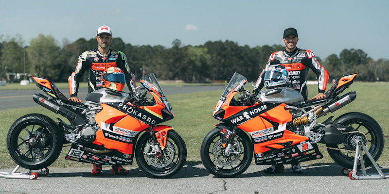 ducaticorse's tweet image. It's the 81st Daytona 200 in Florida on Saturday, Ducati Corse will be present with 2010 winner Josh Herrin, Spaniard Xavi Fores, Warhorse HSBK Ducati Racing New York AND the sensational Ducati Panigale V2 #ForzaDucati #DucatiCorse #DucatiPanigaleV2 #DucatiAllOverTheWorld