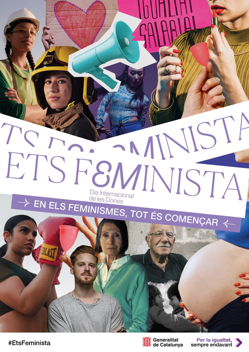 Ingravita ens sumem a la campanya de #esportcat #EtsFeminista #8M #8M2023