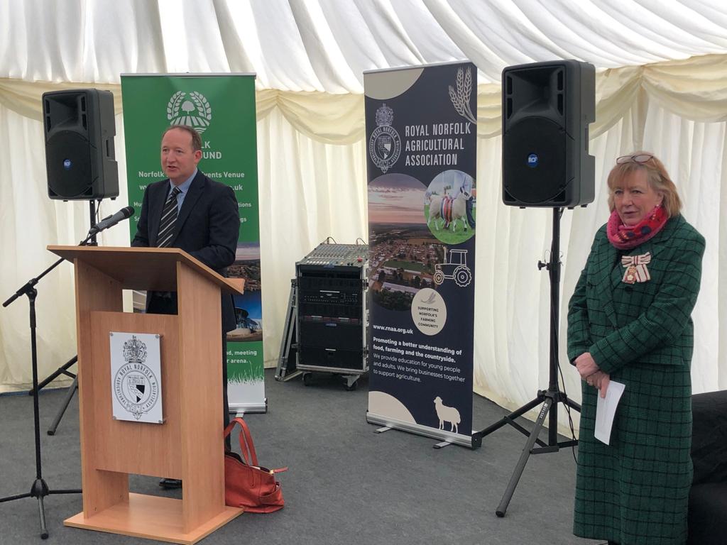RNAAuk's tweet image. Thank you to The Lady Dannatt MBE, Lord-Lieutenant of Norfolk and The Chairman of Norfolk County Council Cllr Karen Vincent for opening this year&apos;s Norfolk and Suffolk Skills and Careers Festival 
@Norfolk_LL 
@NorfolkChairman 
@theshowground 

#careersandskills #careers