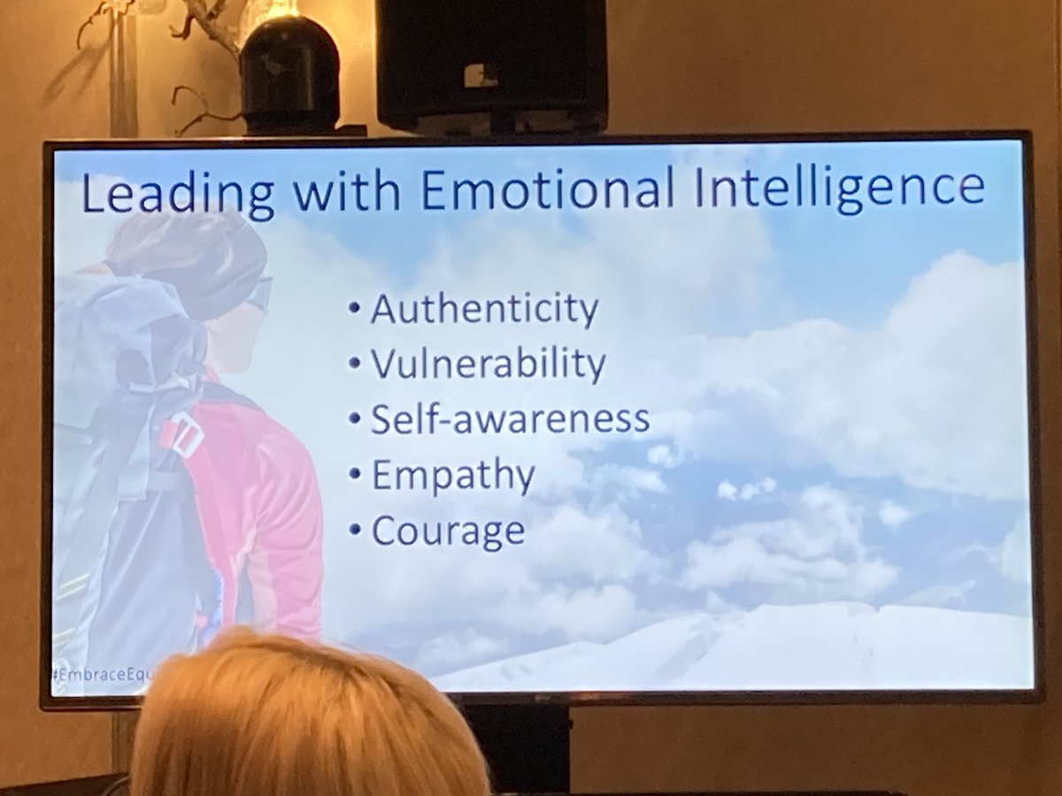 Leadership is where Emotional Intelligence (EQ) trumps Intelligence Quotient (IQ) every time - ⁦ Barbara Nugent Leadership Coach #CIF2023 #IWD2023 #EmbraceEquity #ConstructionInnovationandDigitalAdoption