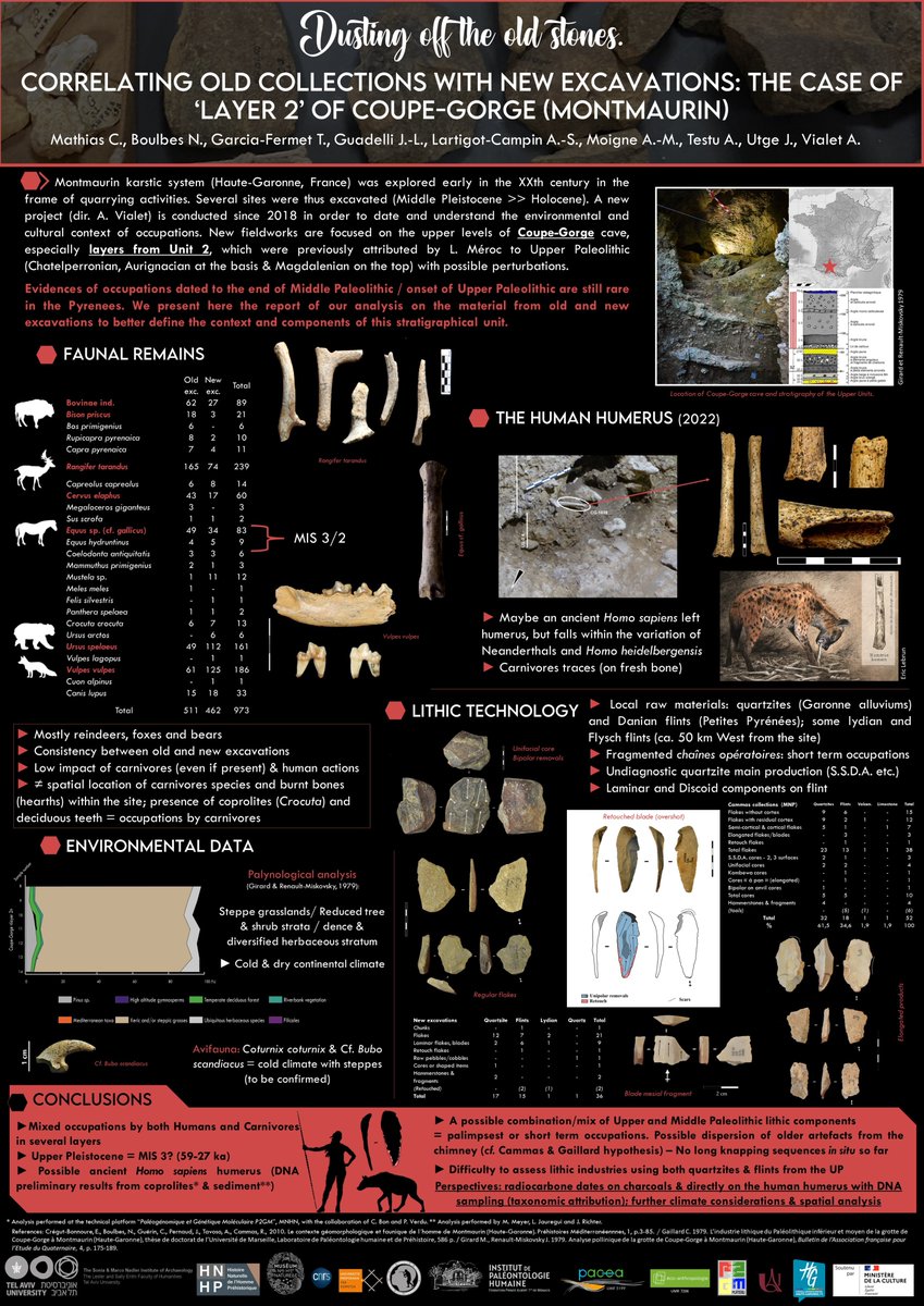 cy_lexx's tweet photo. 📌This afternoon we will present our poster during the #VCWAP (@women_archeopal) about Coupe-Gorge Unit 2.
This collective research was done the frame of our project dir. by @amelie_vialet
Come to discuss in GatherTown at 2PM! ☺️ https://t.co/bTm8KGittY