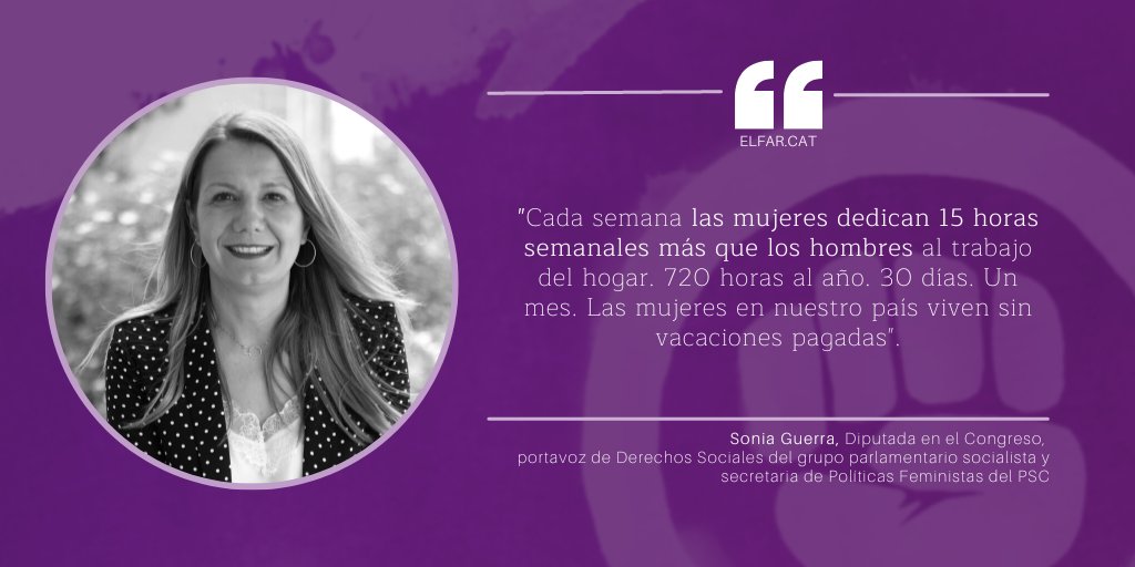 ElFarInformatiu's tweet photo. ✍️ 𝐎𝐏𝐈𝐍𝐈𝐎́𝐍 #8M l "La democracia será feminista o no será" de Sonia Guerra, diputada en el Congreso, portavoz de Derechos Sociales del grupo parlamentario socialista y secretaria de Políticas Feministas del PSC

🟣 https://t.co/61xYzQTOUg 
#8M2023 #Feminismo #Machismo https://t.co/Rt3iWOR5PO