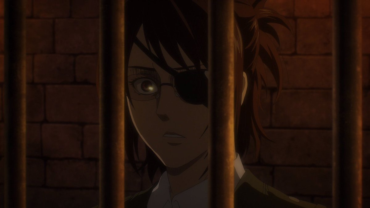 AoTWiki's tweet photo. Hange and Eren's First and Last Interaction https://t.co/IaoaVeyuYm