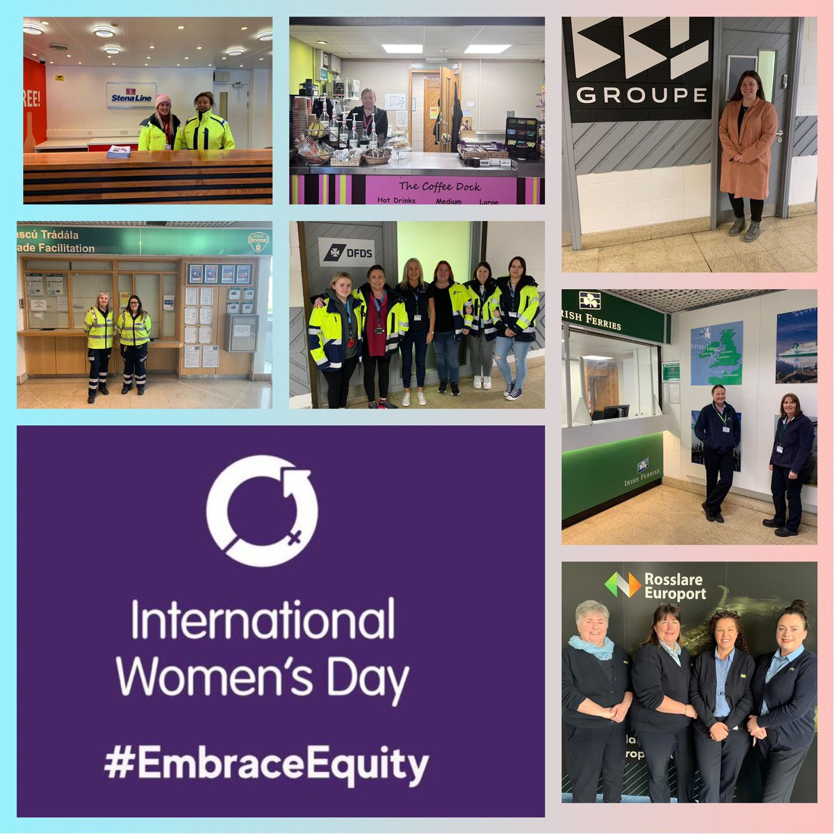 🎉 Happy International Women’s day! 🎉 Rosslare Europort is proud to celebrate the empowerment of women across all spheres of the Irish society. Thank you for your contribution, passion and dedication. 🎉 #InternationalWomensDay #BreakTheBias #IWD2023 #Thankyou