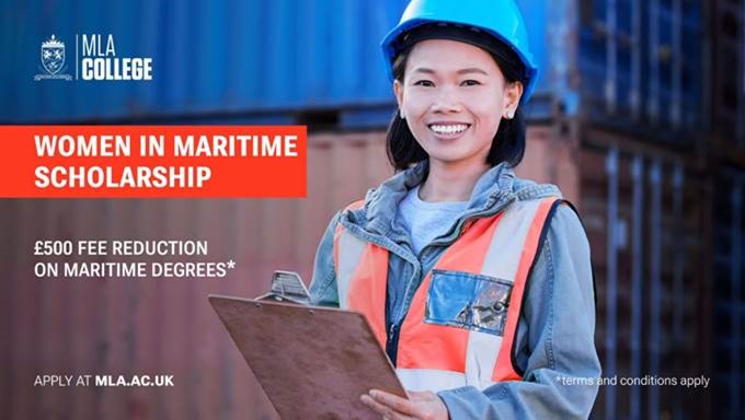 BIMCONews's tweet photo. In recognition of the International Women's Day, our training partner, @MLA_College is offering £500 Women in Maritime Scholarship to tackle gender inequalities in the sector. 

To find out more, please visit https://t.co/TviB31blqL

#shipping #IWD2023  #maritimetraining https://t.co/dpp6V2ODr4