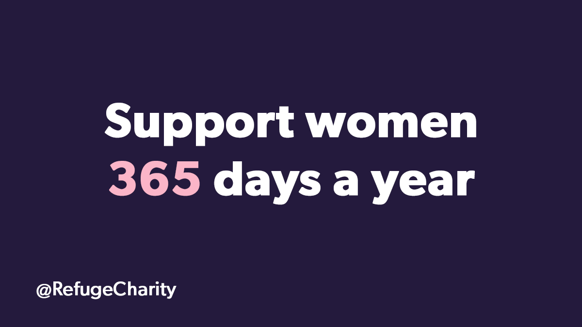RefugeCharity's tweet photo. Each week two women are killed by a current or former partner in England and Wales. Women shouldn't have to live in fear. Commit to making every day #InternationalWomensDay by setting up a regular donation to support our feminist campaigns today > https://t.co/MZIdVR1a4S https://t.co/2DuInJG7MT