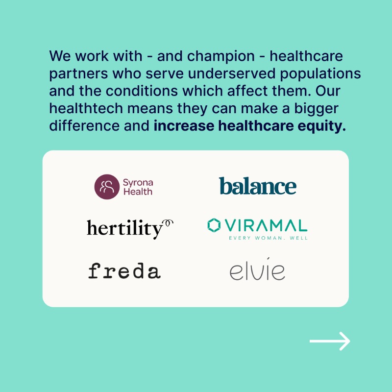 PhloConnect's tweet photo. We believe in healthcare equity, and that means the healthtech making care more accessible should also be built with equity at the core. Can that be achieved when women account for only 1 in 5 people working in healthtech, yet account for 51% of the UK population? #IWD2023