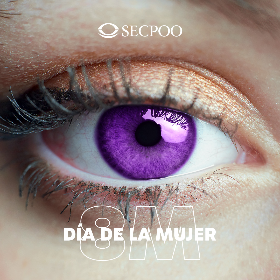 OculoplasticaES's tweet photo. 💜Desde SECPOO apostamos por esa mirada que nos permita transformar la sociedad haciéndola más plural, más justa e igualitaria.
¡FELIZ DÍA INTERNACIONAL DE LA MUJER! 🙌
#DíaInternacionalDeLaMujer #oculoplastia #secpoo https://t.co/bRO74xGmsQ