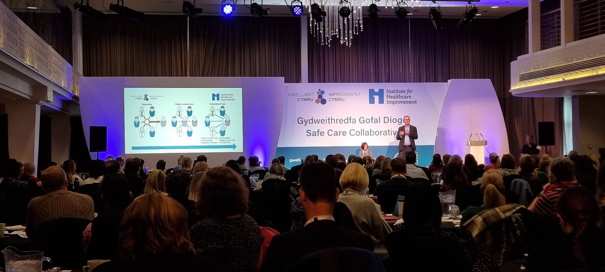 Mark_ImprovCymr's tweet photo. Great start to the 2nd day of #SafeCareCollaborative learning session second day, opening with family stories and discussing paitient centered care @ImprovementCym. https://t.co/bbUw2MAfPY