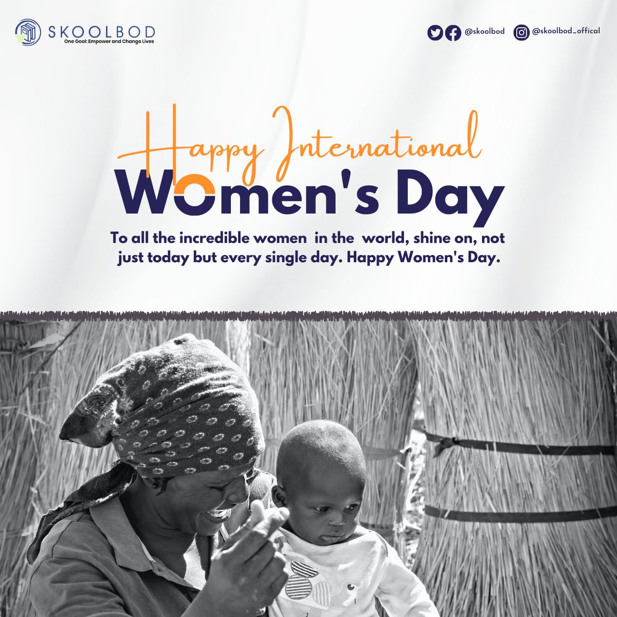 skoolbod's tweet photo. Happy International Women's Day! Today we celebrate the amazing achievements of women around the world and recognize the work that still needs to be done to achieve gender equality. Let's continue to support and uplift each other every day. #IWD2023 #ChooseToChallenge https://t.co/06xF1GZ4sD