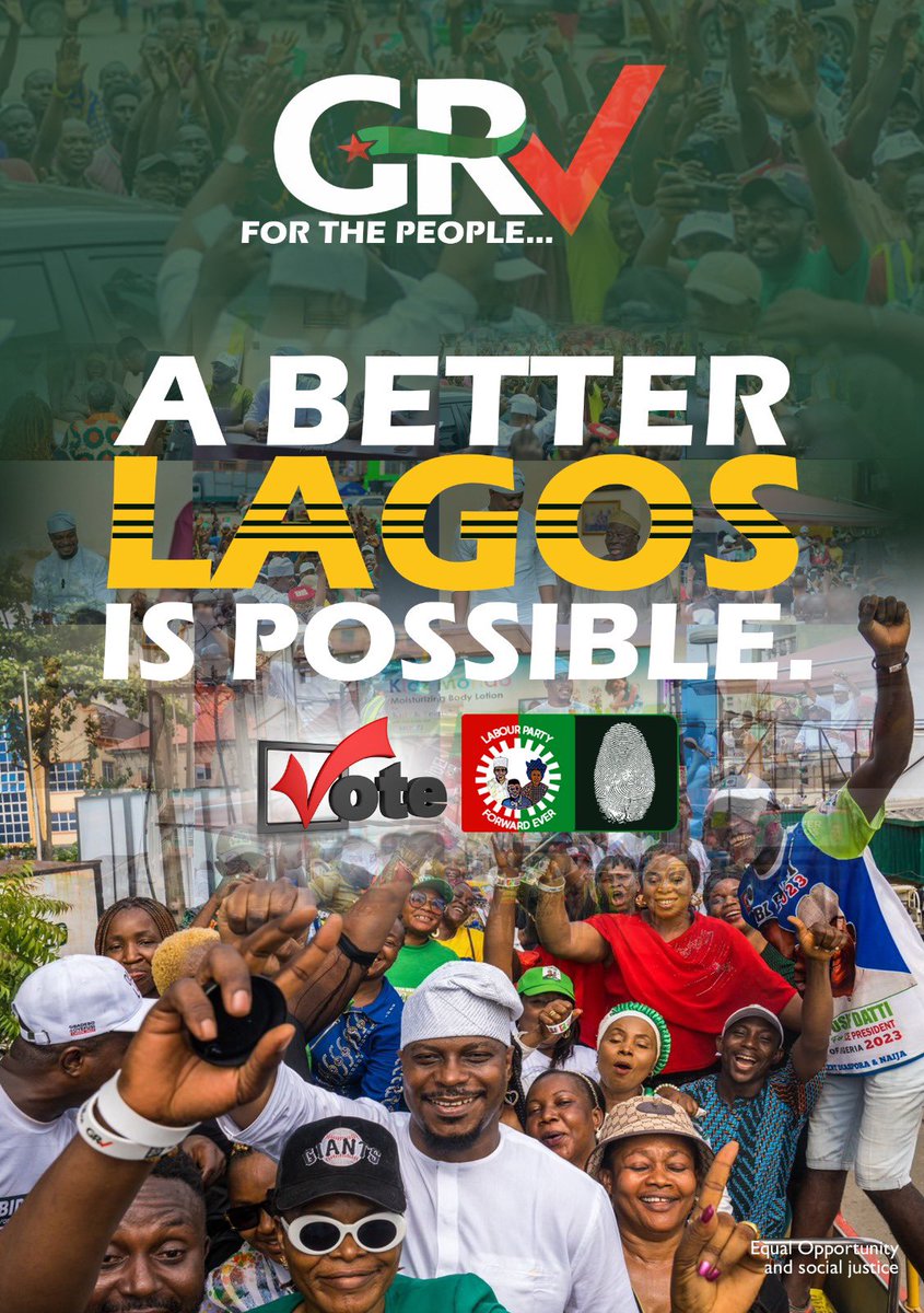 Lagos Obi-dients please let's do this together coming Saturday, Gbadebo is coming, we can all do it in one accord. They are the loser while we are the winner.
.
Arise TV, Ajegunle, Obidients in Abuja, Senate president, simi, appeal court, igbos in Lagos, ellu p, odumodu.