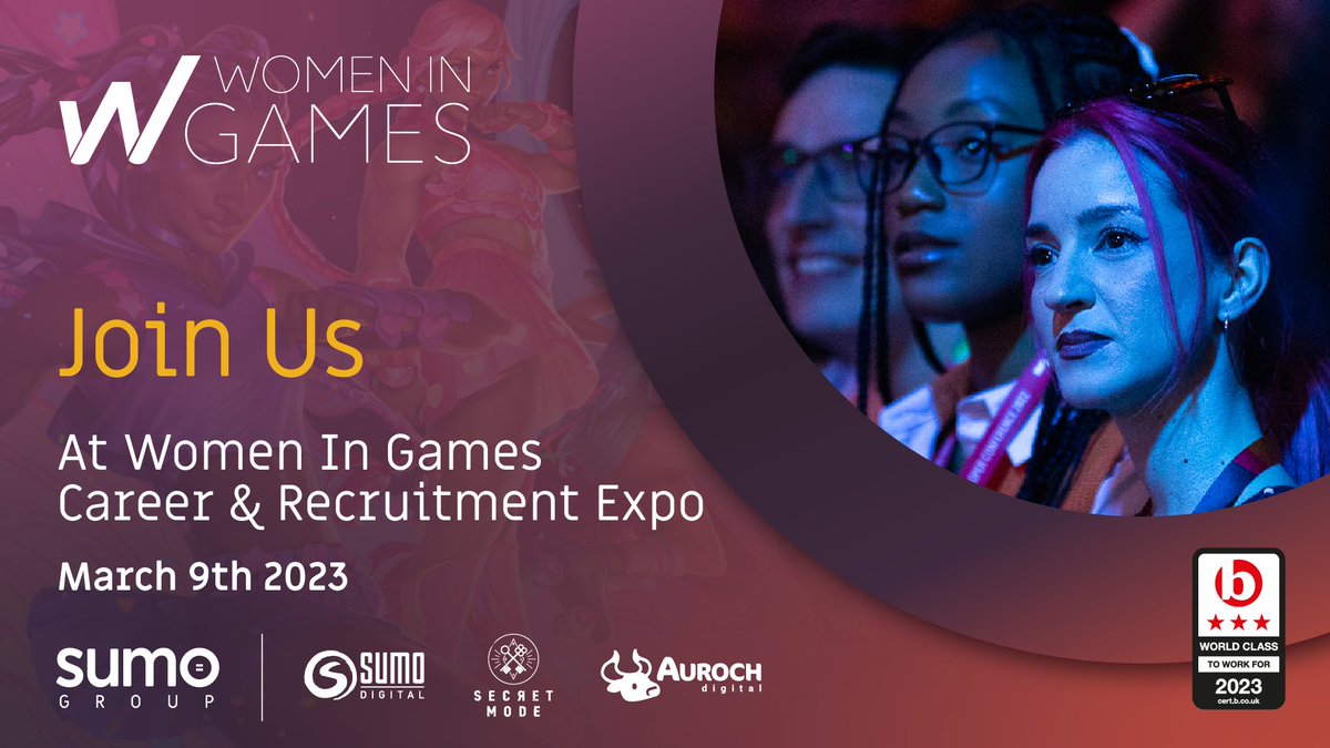 SumoGroup_ltd's tweet photo. This #InternationalWomensDay, we’re getting ready to take part in the 2023 @wigj Careers Expo.

Each year women from across the business come together to host panels, talks, and Q&amp;As on various subjects close to their hearts.

Sign up for free: https://t.co/7S6B0zUcfv 
#IWD2023 https://t.co/BJTLY7R5Ju