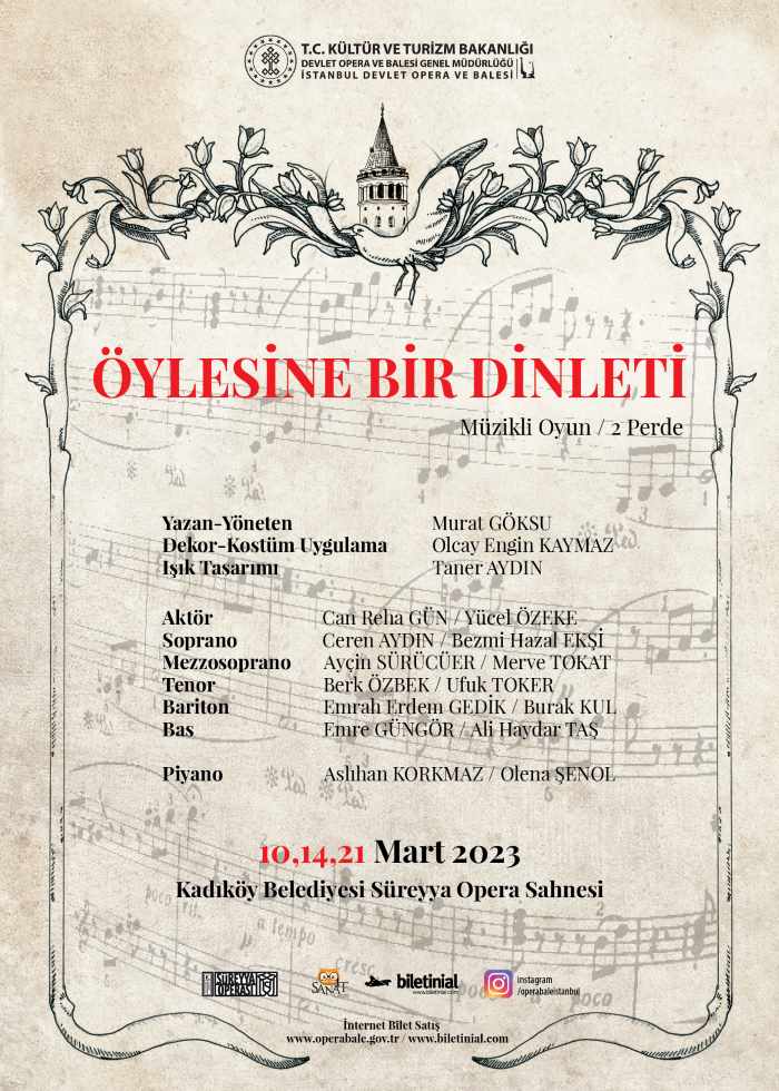 Müzikoloji Platformu (@muzikolojibilgi) on Twitter photo Süreyya'da Öylesine
muzikoloji.org/yazi/yazi_gost…
İstanbul Devlet Opera ve Balesi’nin sahneleyeceği müzikli oyun “Öylesine Bir Dinleti” 10 Mart 2023’de İstanbul prömiyerini yapıyor. Etkinlik ayrıca 14 ve 21 Mart'ta da sanatseverlerle buluşuyor. <a href="/idobaleistanbul/">Opera Bale İstanbul</a> Süreyya'da Öylesine
muzikoloji.org/yazi/yazi_gost…
İstanbul Devlet Opera ve Balesi’nin sahneleyeceği müzikli oyun “Öylesine Bir Dinleti” 10 Mart 2023’de İstanbul prömiyerini yapıyor. Etkinlik ayrıca 14 ve 21 Mart'ta da sanatseverlerle buluşuyor. <a href="/idobaleistanbul/">Opera Bale İstanbul</a>