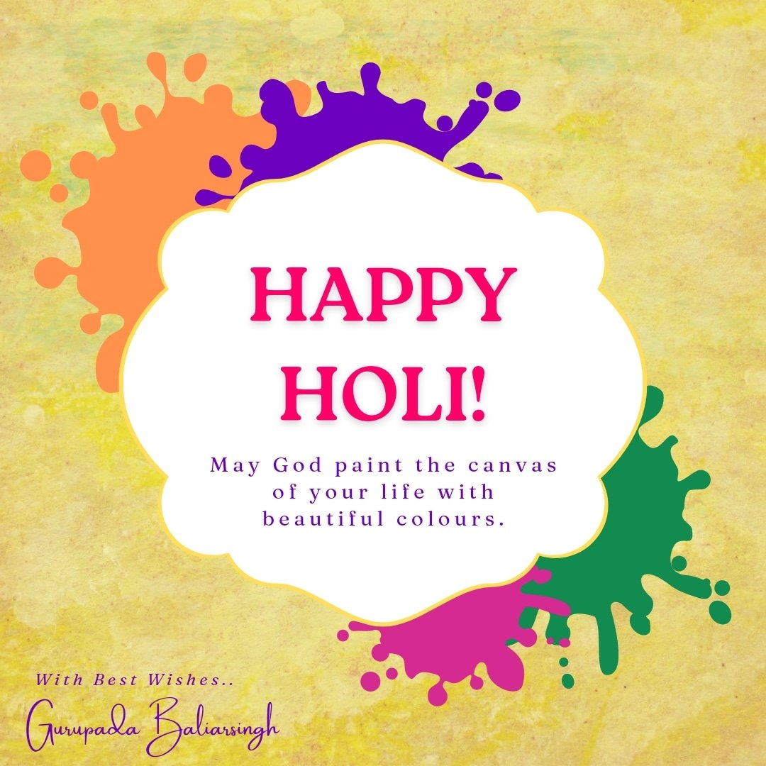 iamgurupad's tweet photo. May the splash of colors bring joys to you and your family. Have a happy Holi 2023!💐🎉🎊 #holi #holihai #holi2023 #happyholi #holifestival #holifestivalofcolours #indianfestivals #RangBarse https://t.co/UG0GCq5WCH